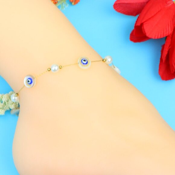 Elegant Handmade Anklet – Perfect for Women & Girls | Ideal Gift Option, DYC1352 - Picture 3 of 8